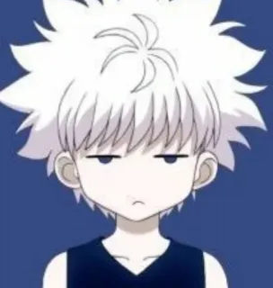 💞 Killua Zoldyck Hunter x Hunter Anime, Killua, Hunter x Hunter, Personaggio, Cartone animato, Fanart telegram sticker