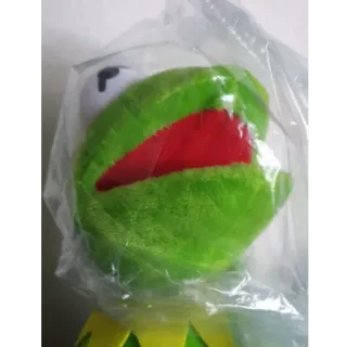 ☠️ Kermit 커밋, 머펫, 인형, 개구리, 초록색, 봉제인형 telegram sticker