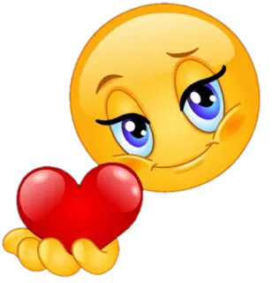 😘 Emoji, Hati, Cinta, Lucu, Smiley telegram sticker