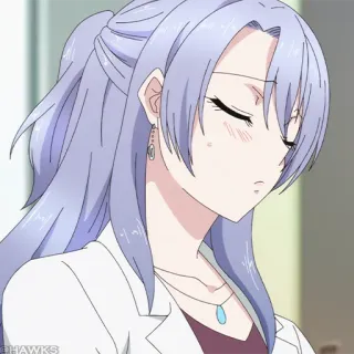 🌡 动漫女孩, 女人, 女性, 角色, 可爱, 漫画, 动漫 telegram sticker