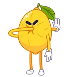 Lemon :: @AuthorStickers whatsapp stickers