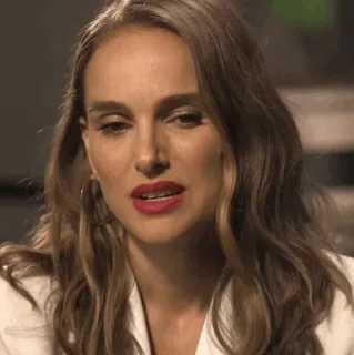 🍄 Natalie Portman celebridade, atriz, mulher, retrato telegram sticker