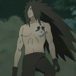 ⚖ Madara Uchiha Naruto anime, manga, fighting, ninja, villain telegram sticker