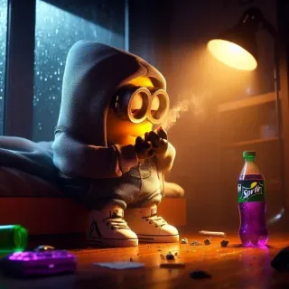 🍌 Minion Despicable Me Sprite telegram sticker