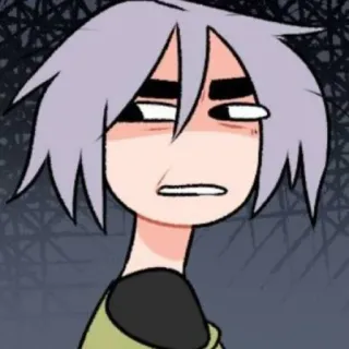 ☁️ cartone animato, personaggio, ritratto, espressione, anime telegram sticker