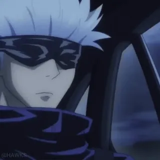 😐 Gojo Satoru Jujutsu Kaisen Anime, Gojo, Satoru, JJK telegram sticker