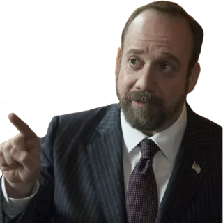 👈 Chuck Rhoades Billions man, suit, political, business, tv show, Billions, Chuck Rhoades whatsapp sticker