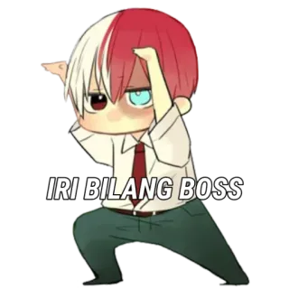 @luxiever's - Todoroki telegram stickers