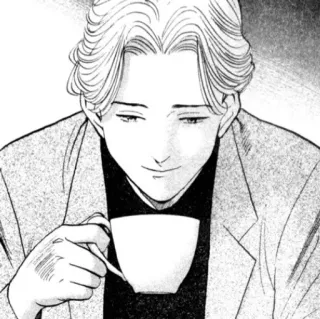〰 Johan Liebert Monster Anime, Manga, Schurk, Monster, Psychologisch, Lachend telegram sticker