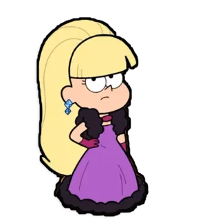 💃 Pacifica Northwest Gravity Falls Pacifica Northwest, Gravity Falls, cartoon, blonde, character, sticker telegram sticker