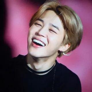 🦋 Jimin Чимин, BTS, K-pop, певец, улыбка, мужчина whatsapp sticker