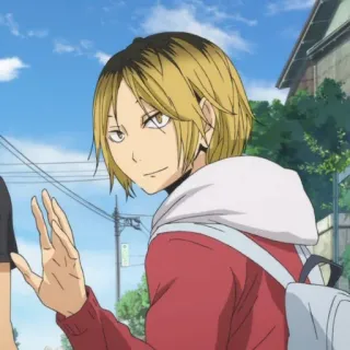 🏐 Kenma Kozume Haikyuu!! Anime, Haikyuu, Kenma, Kozume, Volleyball telegram sticker