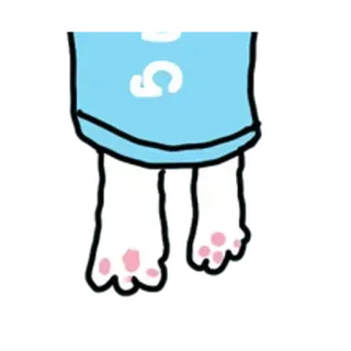 @emodji_all 👈 Длинные животные 🐈‍⬛🦮🦘 telegram stickers