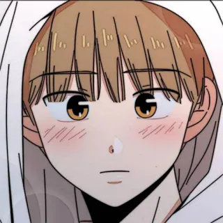 📜 Anime, Lindo, Dibujos animados, Sudadera con capucha, Manga, Retrato telegram sticker