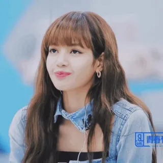 🌍 Lisa kpop, lisa, blackpink, dziewczyna, piosenkarka, idolka telegram sticker