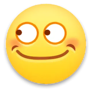 😕 emoji, twarz, żółty, wyraz, śmieszne, słodkie telegram sticker