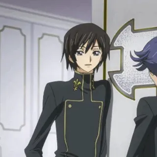 🥀 Lelouch Lamperouge Code Geass Anime, Maschio, Personaggio, Code Geass, Lelouch, Lelouch Lamperouge whatsapp sticker