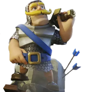 😏 clash of clans, archer, game, mobile game, arrow telegram sticker