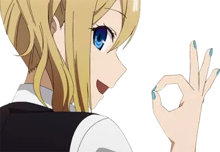 Kaguya-sama wa Kokurasetai S2 whatsapp stickers