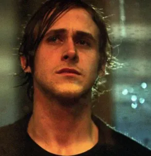 😓 Ryan Gosling attore, celebrità, triste, uomo telegram sticker