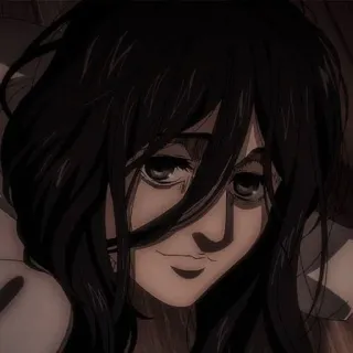 ❤️ Pieck Finger Attack on Titan アニメ, 進撃の巨人, ピーク・フィンガー, 漫画 telegram sticker