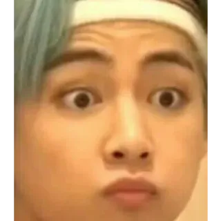 😳 V kpop, v, taehyung, cantante, coreano, idol, música telegram sticker
