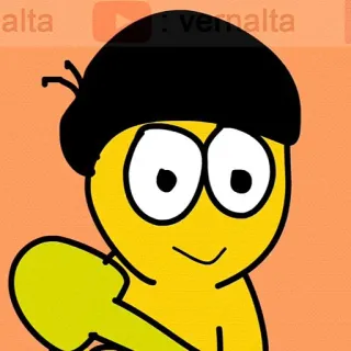 ✨ vernalta cartoon, character, animated, funny whatsapp sticker