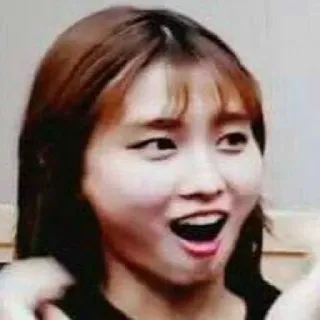 🍑 женщина, лицо, выражение, человек, женский, портрет, азиатка telegram sticker