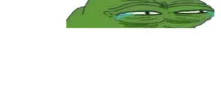 😂 Pepe the Frog pepe, kikker, meme, internet, verdrietig, huilen whatsapp sticker