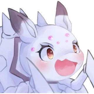 😃 anime, monster girl, cute, spider, kawaii telegram sticker