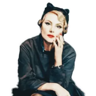 🤠 Frau, Porträt, Schauspielerin, Vintage, Glamour telegram sticker
