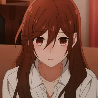 🎟 chica anime, Horimiya, anime telegram sticker