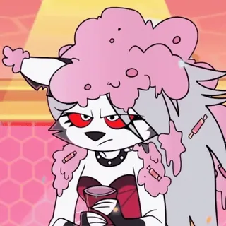 🍬 Loona Helluva Boss ヘルバボス, ルーナ, アニメ, ステッカー telegram sticker