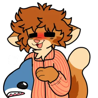 💤 Blåhaj Shark telegram sticker