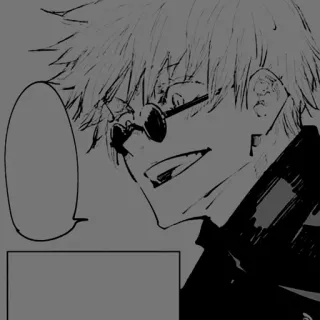🕯 Gojo Satoru Jujutsu Kaisen 动漫, 漫画, 五条, 悟, 咒术回战 telegram sticker