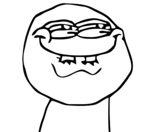 😜 Meme, Khuôn mặt, Tự mãn, Hài hước, Biểu cảm whatsapp sticker