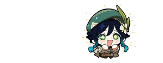 🌟 Venti Genshin Impact video game, anime, genshin impact, venti, fofo telegram sticker
