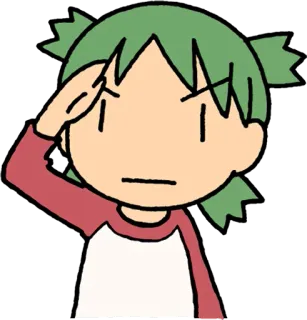 👌 anime, saudação, desenho animado, personagem, menina telegram sticker