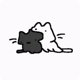 🌟 cats, animals, cute, pet, sticker, illustration, domestic animals telegram sticker