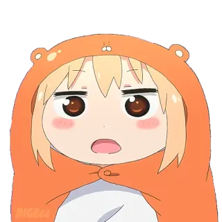 😦 Umaru Doma Himouto! Umaru-chan Anime, Umaru, Mignon, Dessin animé whatsapp sticker
