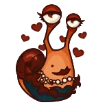GentleSnails whatsapp stickers