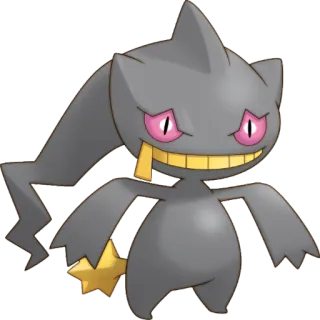 👿 Banette Pokemon pokemon, banette, geest, pop, griezelig, monster telegram sticker