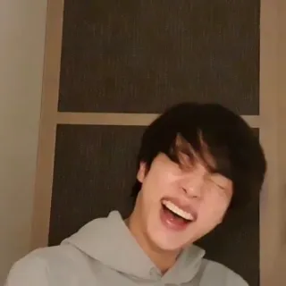 🐹 Jin kpop, idol, sänger, fröhlich, porträt, asiatisch, männlich telegram sticker