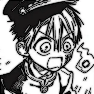 🔭 Hanako-kun Toilet-bound Hanako-kun Anime, Manga, Hanako Kun, Autocollant, Personnage, Kawaii, Fantôme telegram sticker