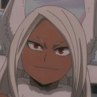 ✨ Mirko My Hero Academia Mirko, héroïne lapin, My Hero Academia, Anime, Manga, Héros telegram sticker