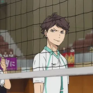 😠 Tooru Oikawa Haikyuu!! Anime, Haikyuu, Tooru Oikawa, Oikawa, Siatkówka telegram sticker