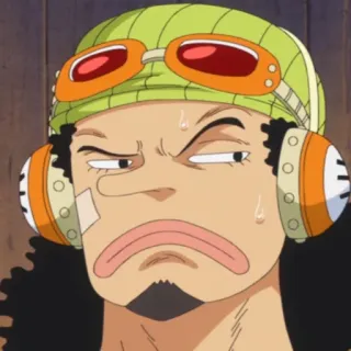 🏴‍☠️ Usopp One Piece Усопп, Аниме, Персонаж, One Piece, Манга, Пират telegram sticker
