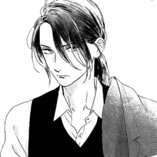 🪁 อนิเมะ, มังงะ, ตัวละคร, ผู้ชาย, คน, ภาพเหมือน telegram sticker