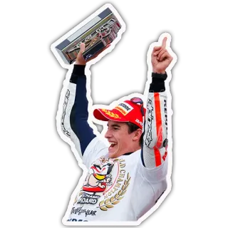 Marc Márquez - S4T.tv telegram stickers