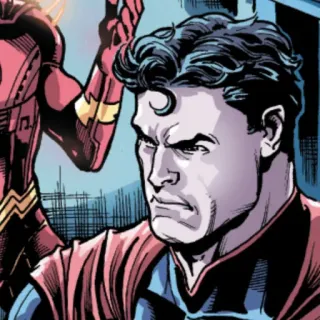 🦯 Superman супергерой, DC Comics, комикс, Человек из стали, Кал-Эл telegram sticker